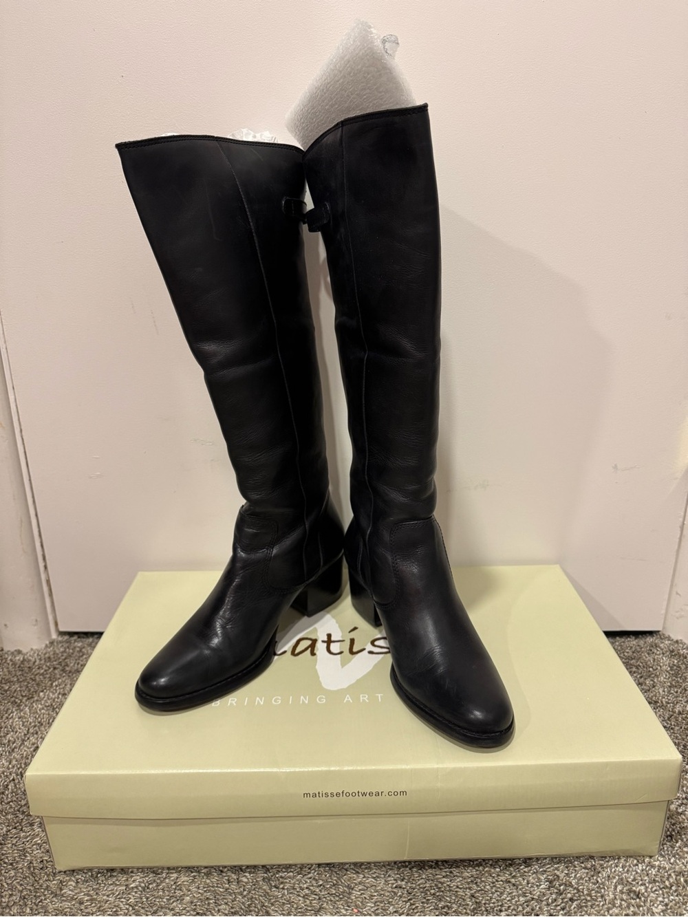 Matisse Boots Rio Grande Leather Upper Size 9 Riding Boots